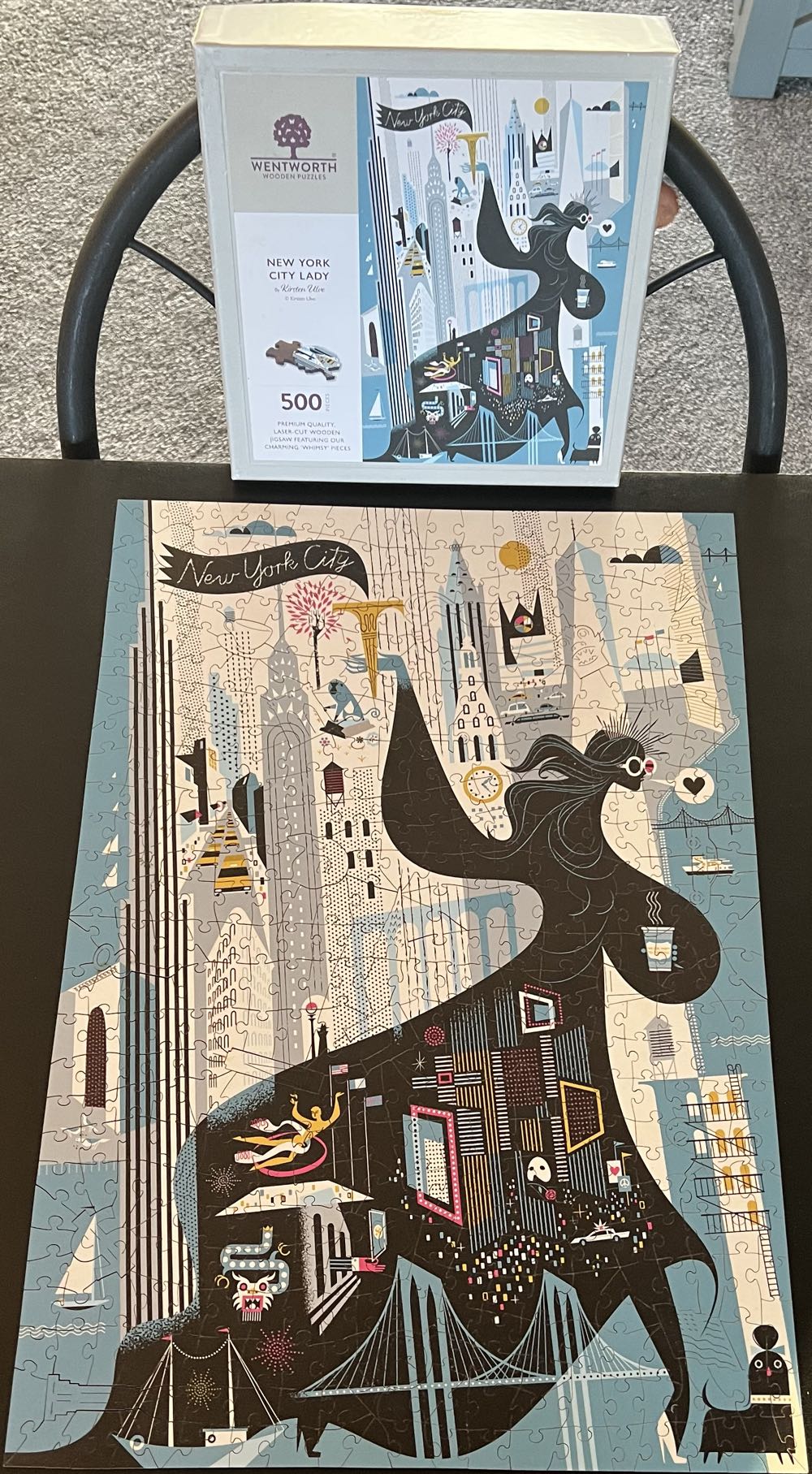 New York City Lady - 846, 5/23/25-SOLD - Wentworth puzzle collectible [Barcode 6050265366735] - Main Image 3