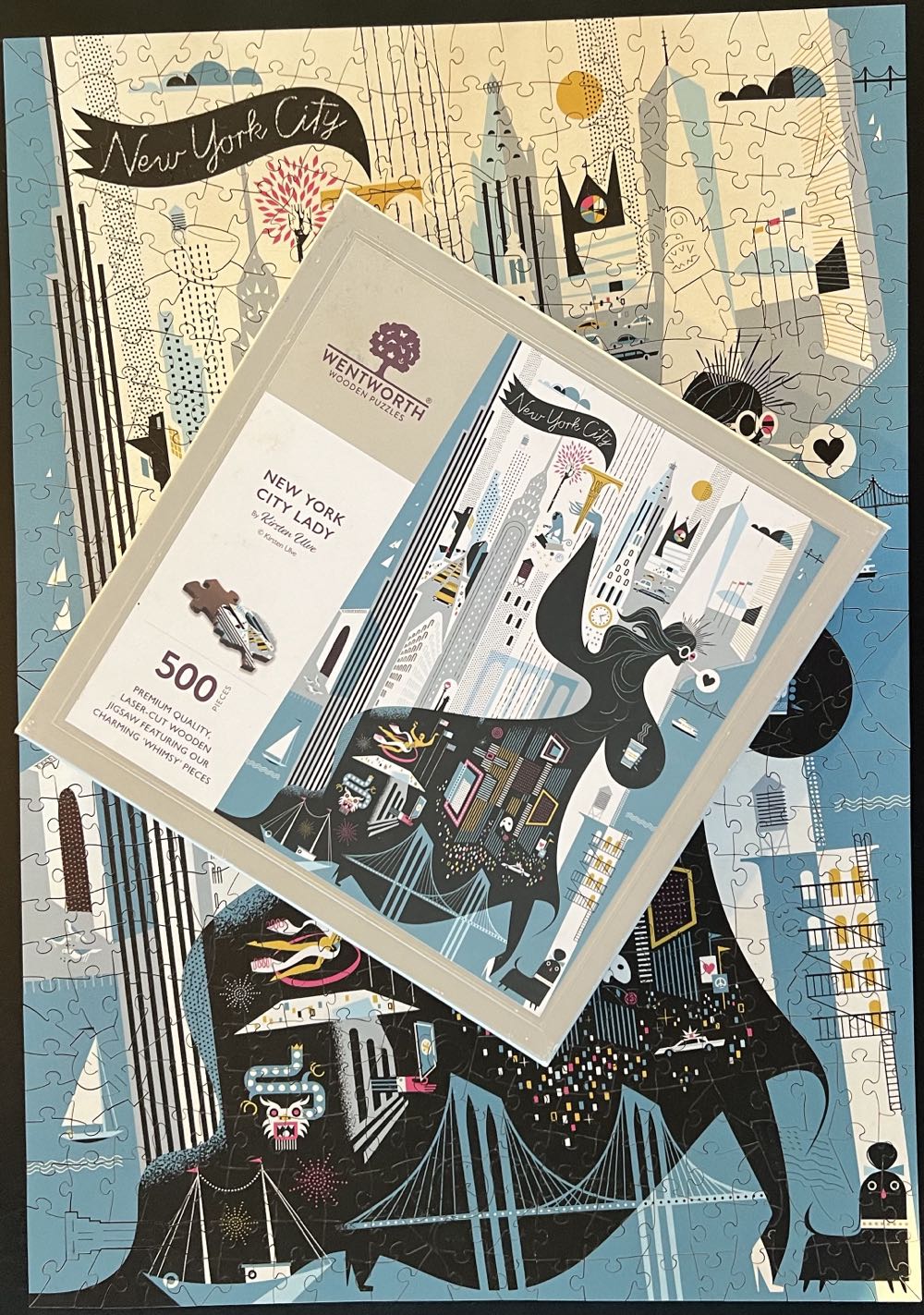 New York City Lady - 846, 5/23/25-SOLD - Wentworth puzzle collectible [Barcode 6050265366735] - Main Image 4