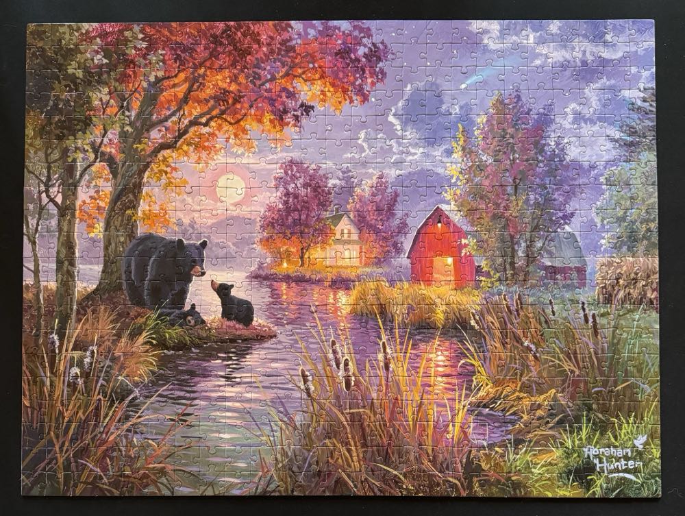 Black Bear Farms - Roseart puzzle collectible - Main Image 2