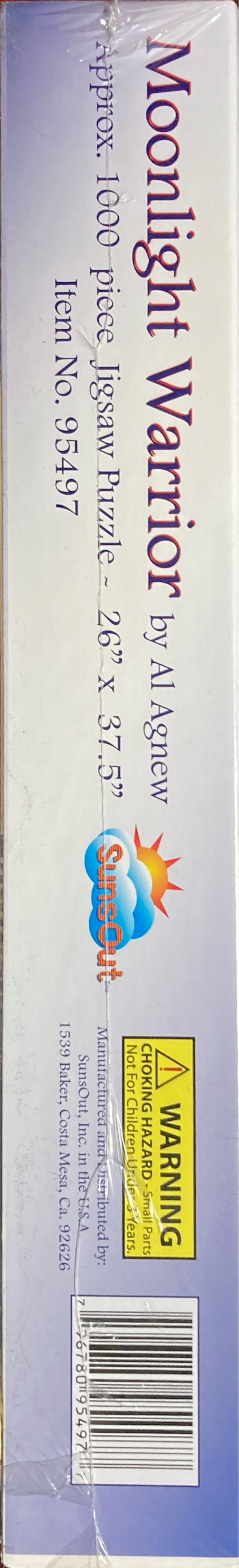 Moonlight Warrior - SunsOut 🇺🇸 puzzle collectible [Barcode 796780954977] - Main Image 2
