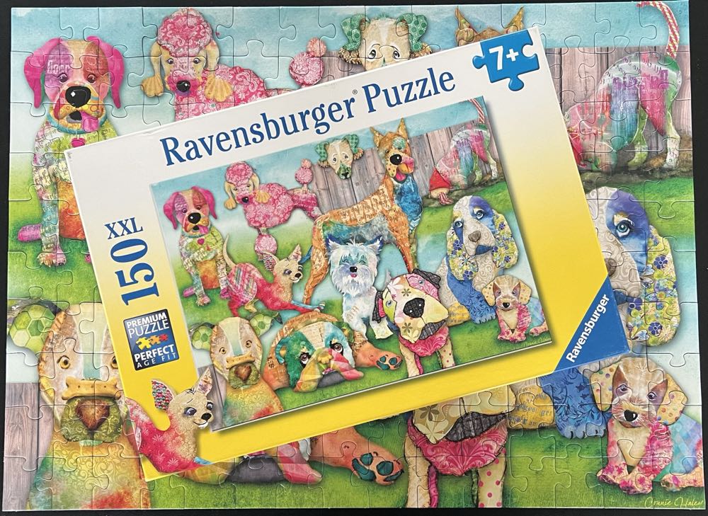 Patchwork Pups - Ravenburgers puzzle collectible [Barcode 4005556100415] - Main Image 4