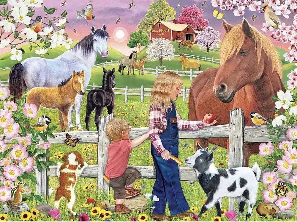 Spring Beauty (v) Stephanie - Bits And Pieces puzzle collectible [Barcode 192949076694] - Main Image 2