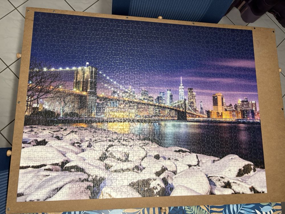 Winter In New York  puzzle collectible [Barcode 4005555007340] - Main Image 2