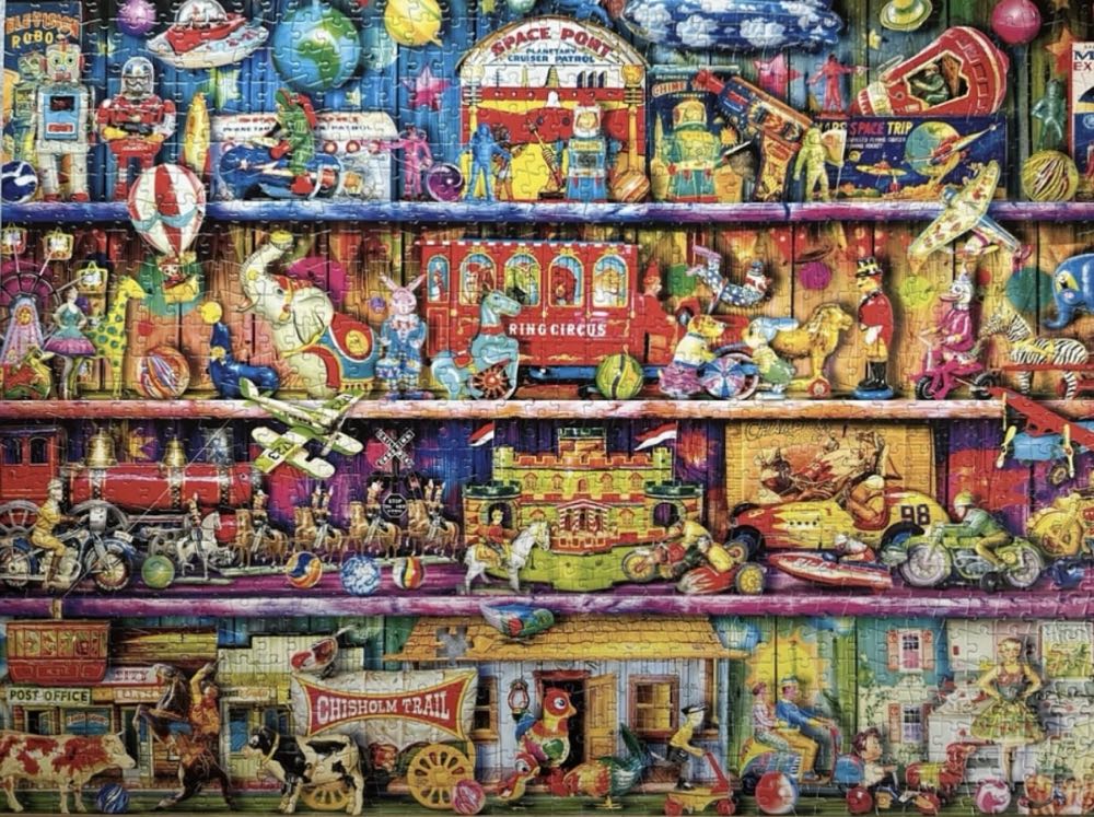 Vintage Toy Shelf - Buffalo puzzle collectible [Barcode 0079346117444] - Main Image 3