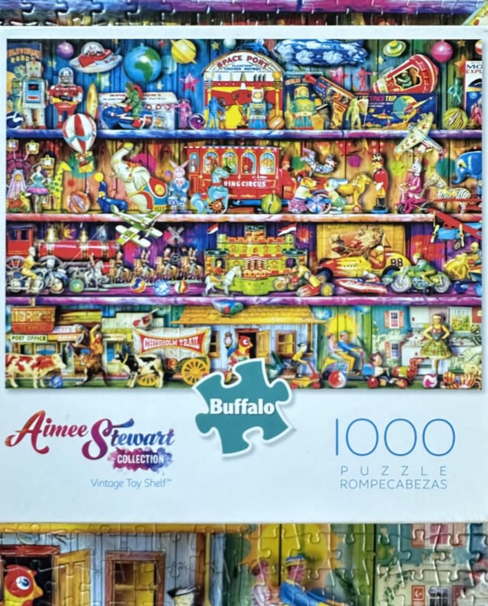 Vintage Toy Shelf - Buffalo puzzle collectible [Barcode 0079346117444] - Main Image 4