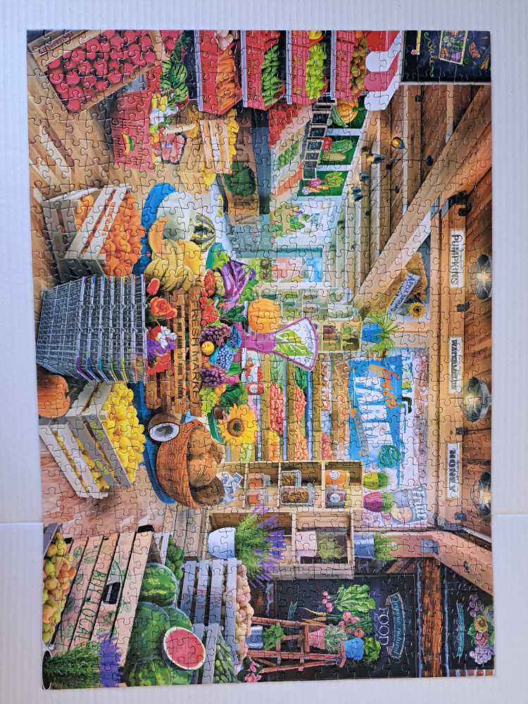 Organic Fresh Market - Roseart puzzle collectible [Barcode 4895145426282] - Main Image 2