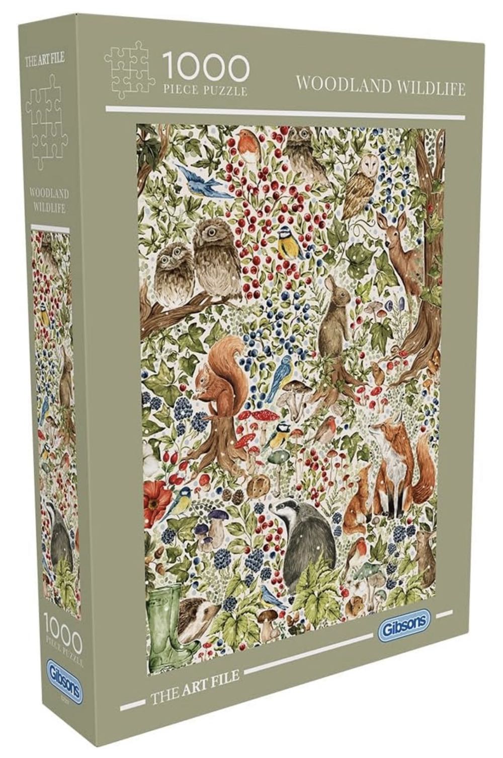 Gibsons - The Art File: Woodland Wildlife - Gibsons puzzle collectible - Main Image 2