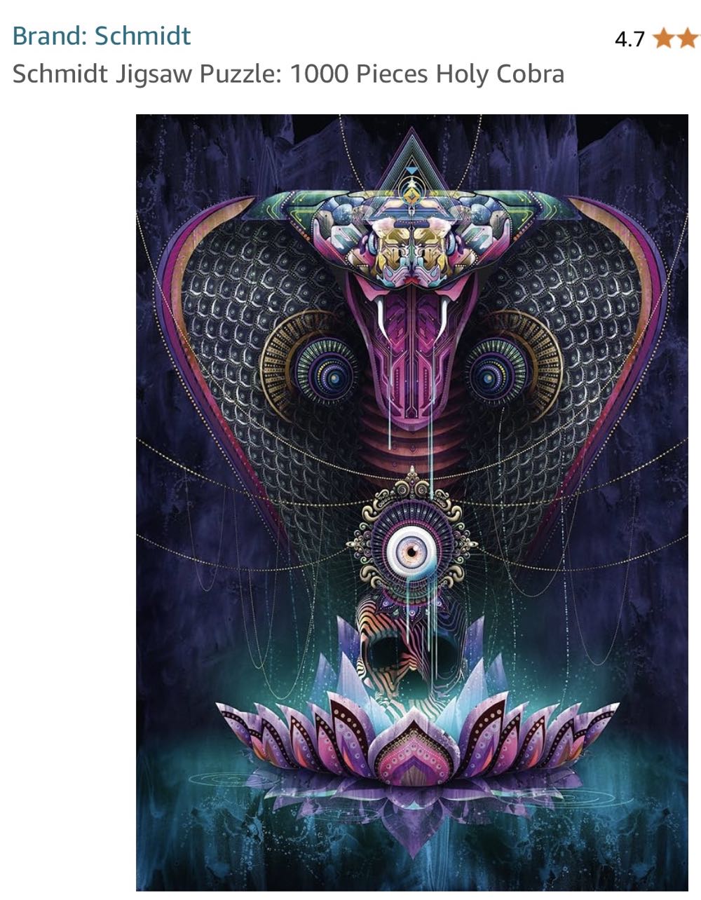 Schmidt - Holy Cobra - Schmidt puzzle collectible - Main Image 2