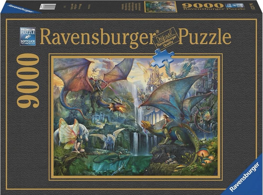 Ravensburger: Magic Forest Dragons - Ravensburger puzzle collectible - Main Image 2