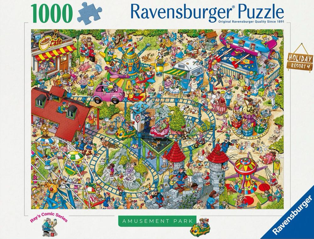 Holiday Resort 4: Amusement Park - Ravensburger puzzle collectible [Barcode 4005556176373] - Main Image 2
