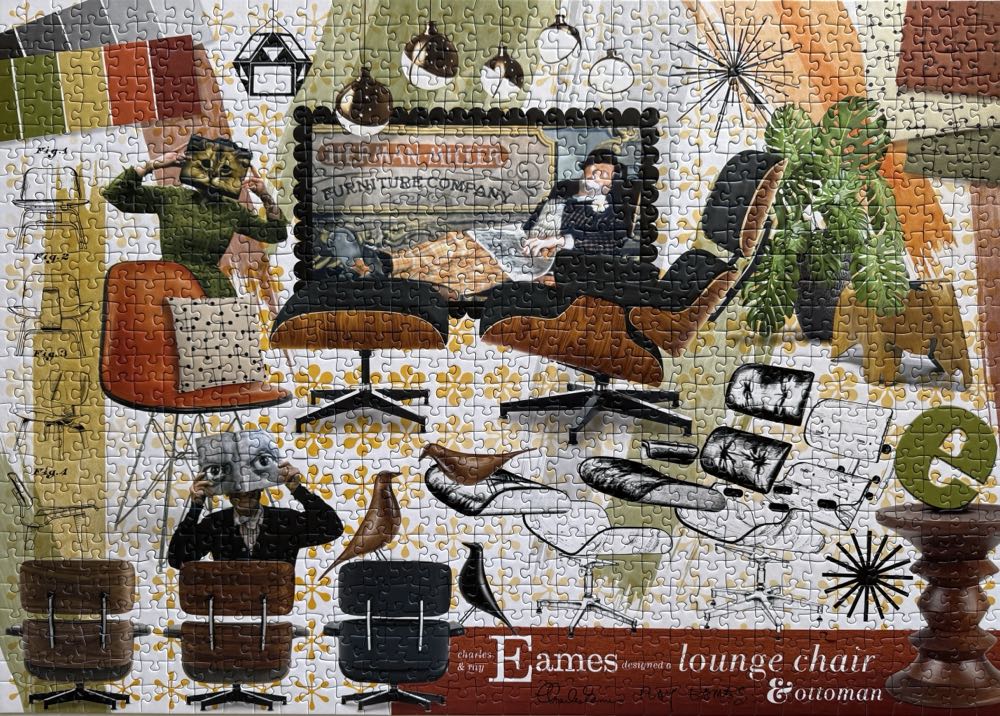 Eames Design Classics - Ravensburger puzzle collectible [Barcode 4005555003991] - Main Image 2