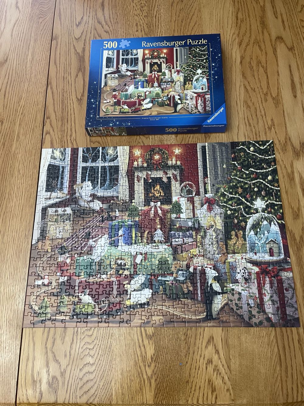 Enchanted Christmas - Ravensburger puzzle collectible [Barcode 4005555002277] - Main Image 4