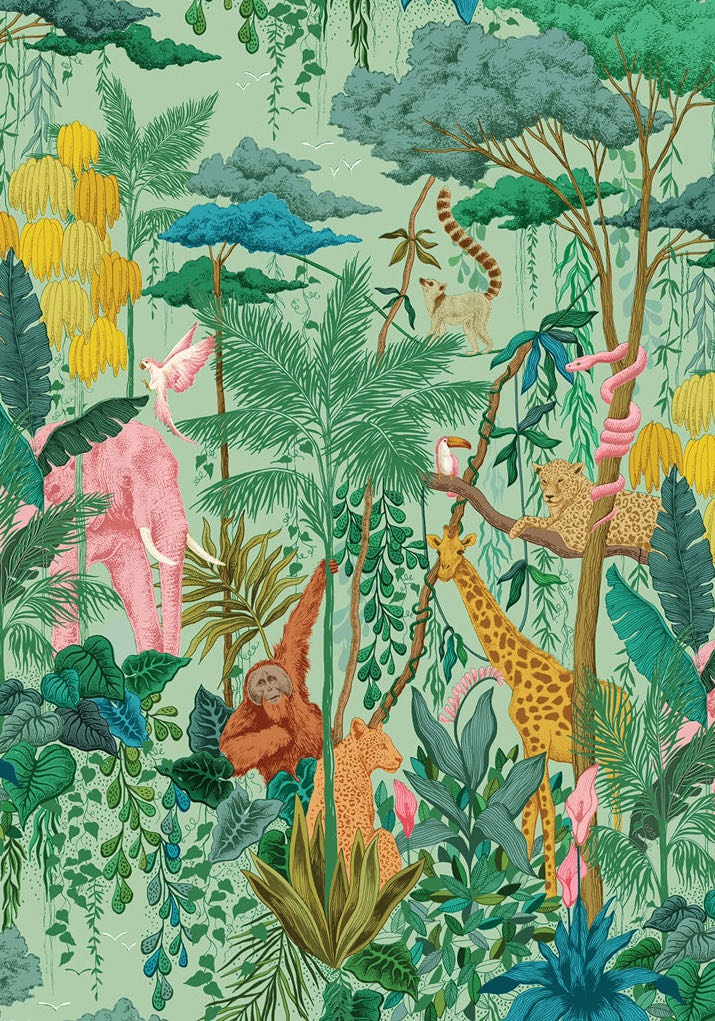 Jungle Animals - Gibsons puzzle collectible [Barcode 5012269072150] - Main Image 2