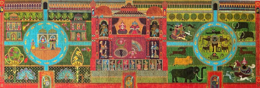 Oriental Palace - Djeco puzzle collectible [Barcode 3070900076228] - Main Image 2