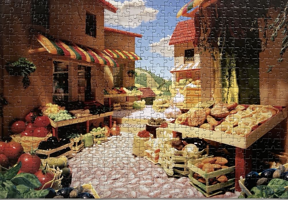 Tuscan Market - Clementoni puzzle collectible [Barcode 8005125303908] - Main Image 2