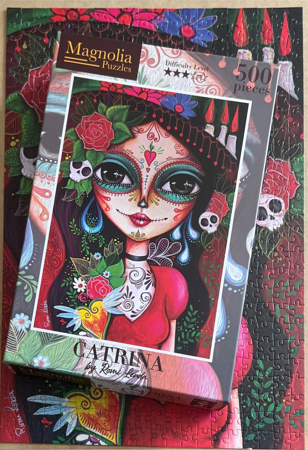 Catrina - Magnolia puzzle collectible [Barcode 8699375066692] - Main Image 3
