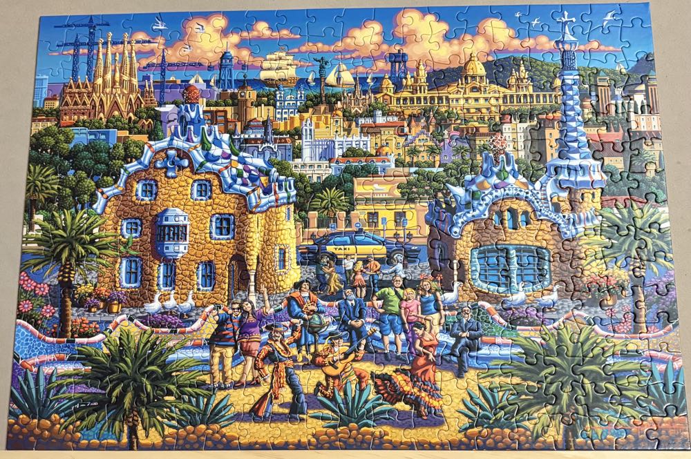 Barcelona- GONE - Dowdle puzzle collectible [Barcode 079346228201] - Main Image 2