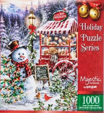Hot Chocolate Stand - Majestic By Springbok puzzle collectible [Barcode 091683108435] - Main Image 2