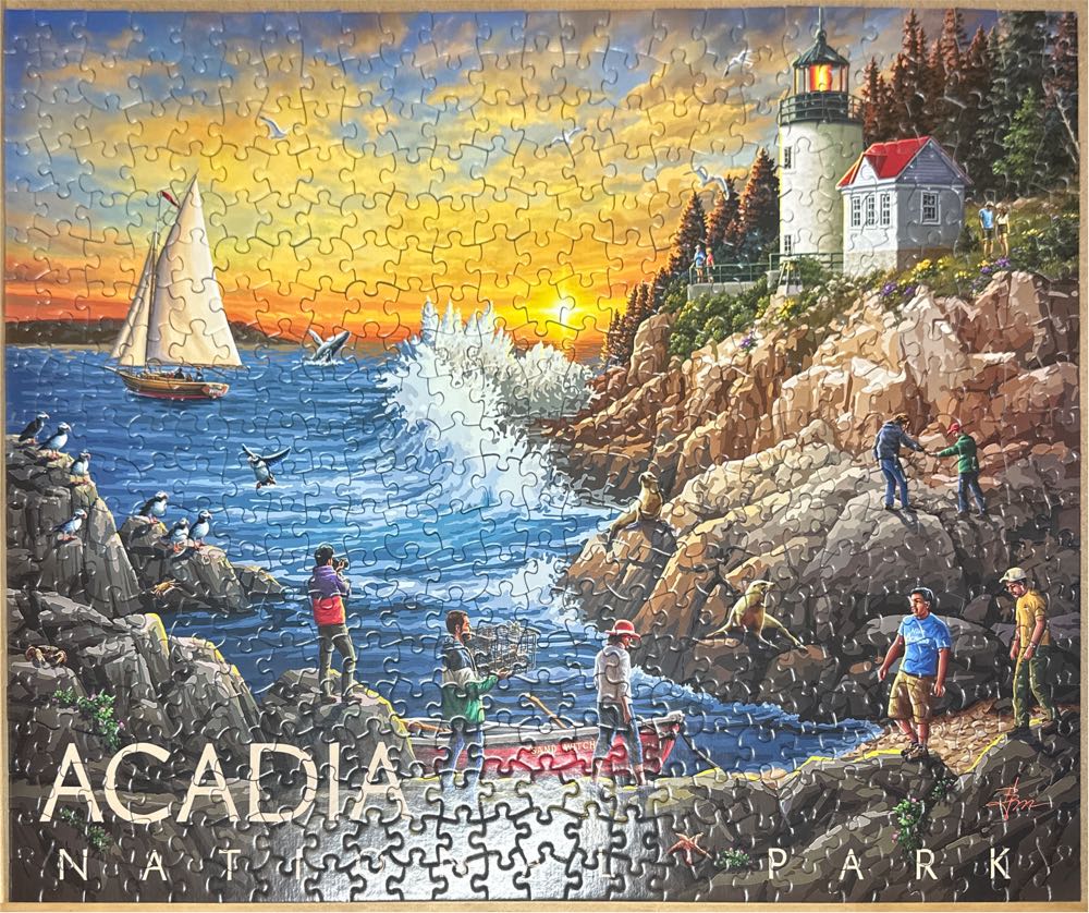 Acadia (NEW) - Boardwalk Puzzle Company puzzle collectible [Barcode 671095206211] - Main Image 2