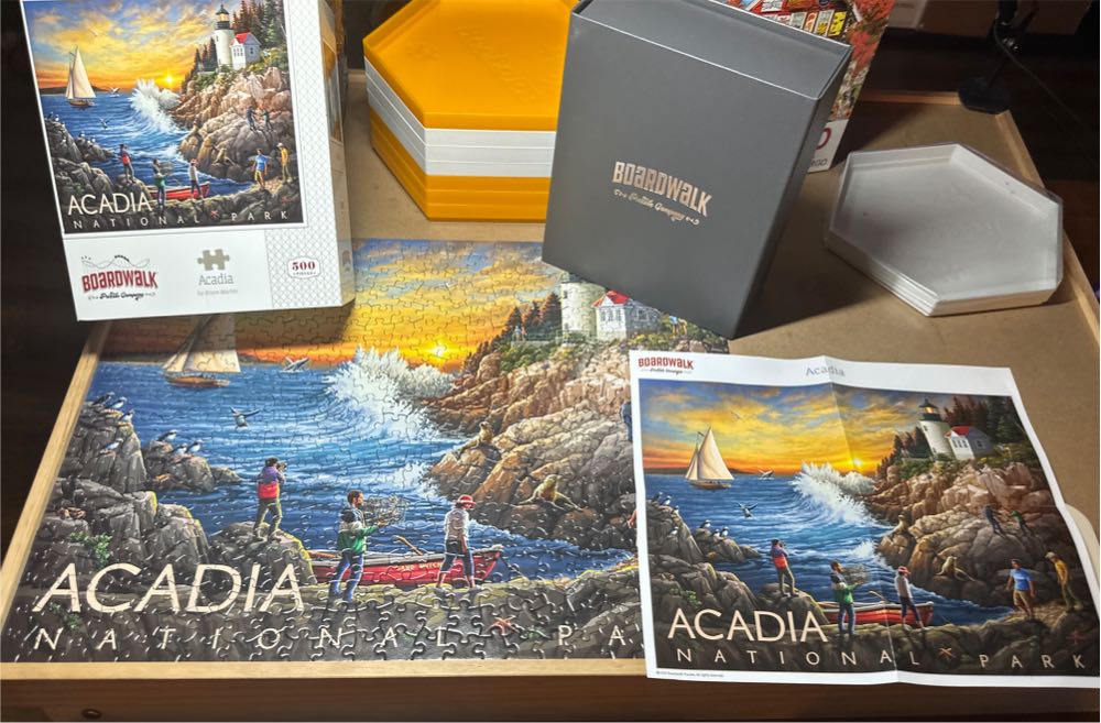 Acadia (NEW) - Boardwalk Puzzle Company puzzle collectible [Barcode 671095206211] - Main Image 3