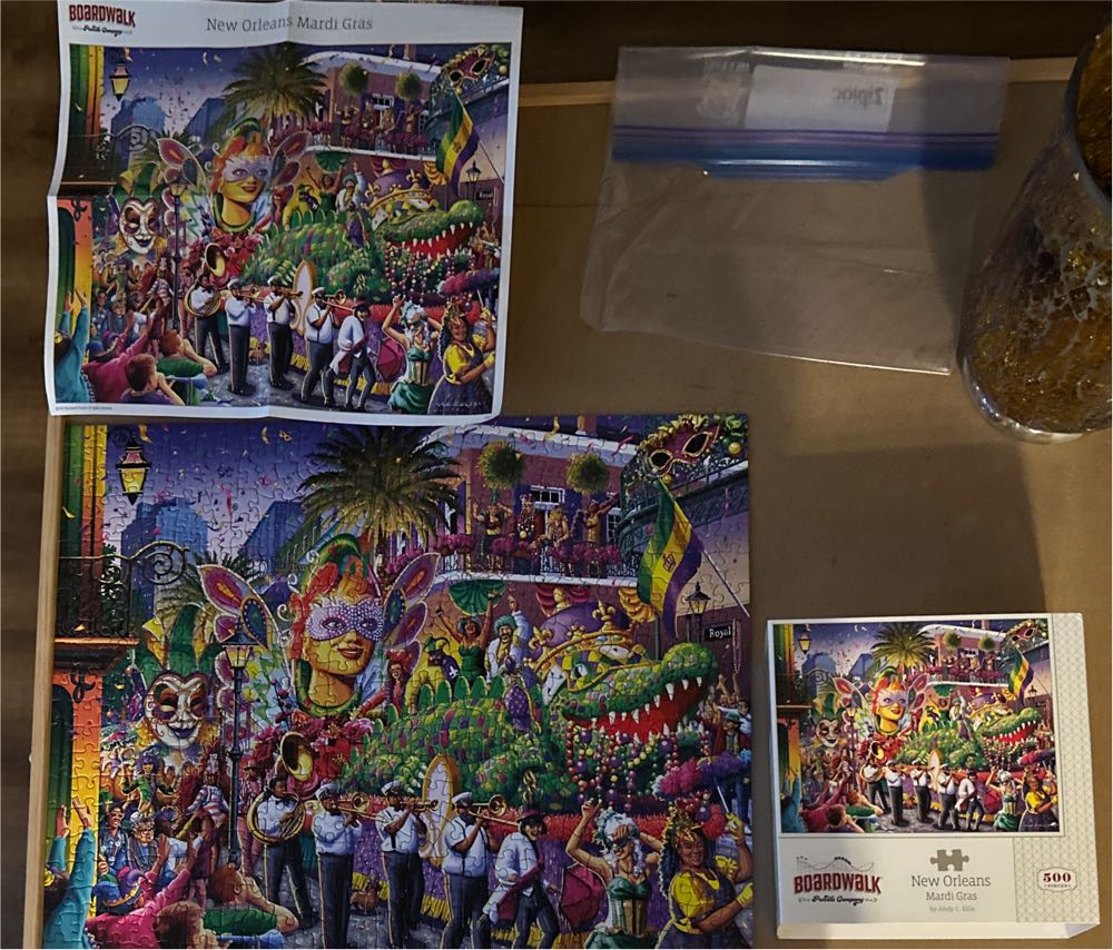 New Orleans Mardi Gras 💎 - Boardwalk Puzzle Company puzzle collectible [Barcode 671095206068] - Main Image 3