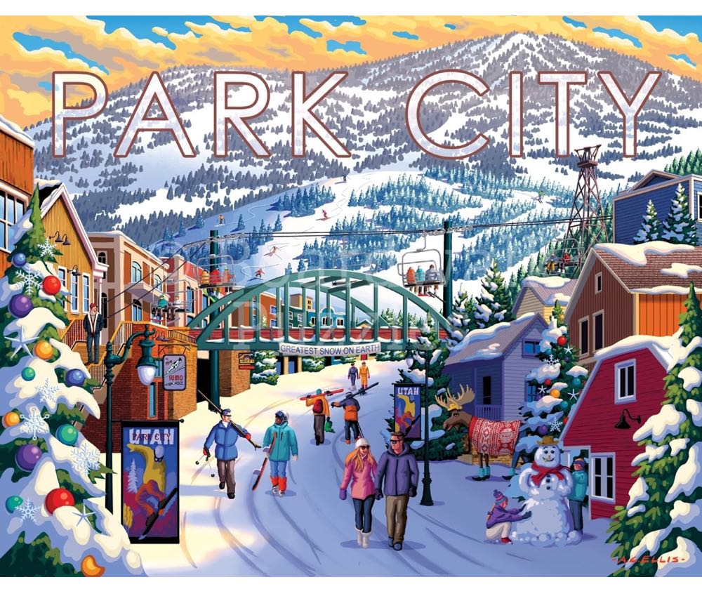 Park City Winter (NFT) - Boardwalk puzzle collectible [Barcode 671095205672] - Main Image 2
