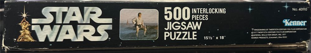 Luke Skywalker - Kenner puzzle collectible - Main Image 2
