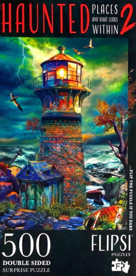 Haunted Lighthouse - Flipsi Puzzles puzzle collectible [Barcode 734071215789] - Main Image 2