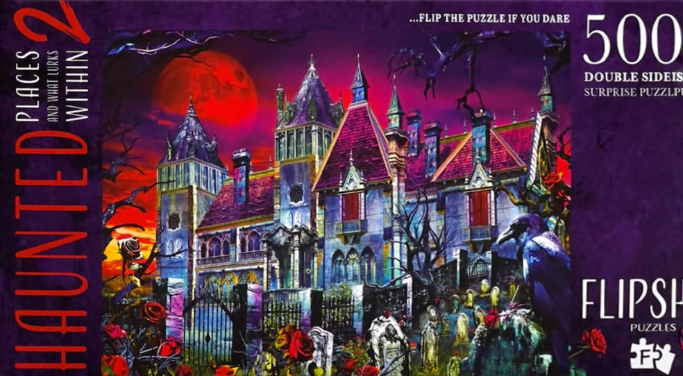 Flipsi 2: Haunted Mansion - Flipsi Puzzles puzzle collectible [Barcode 734071215802] - Main Image 2