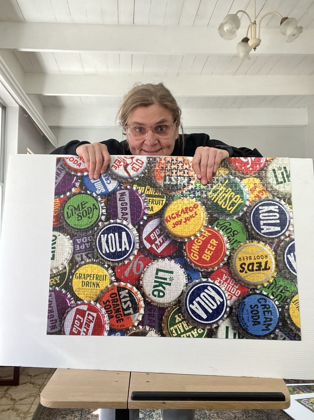 Vintage Soda Bottle Caps - Colorluxe puzzle collectible [Barcode 9341102553515] - Main Image 2