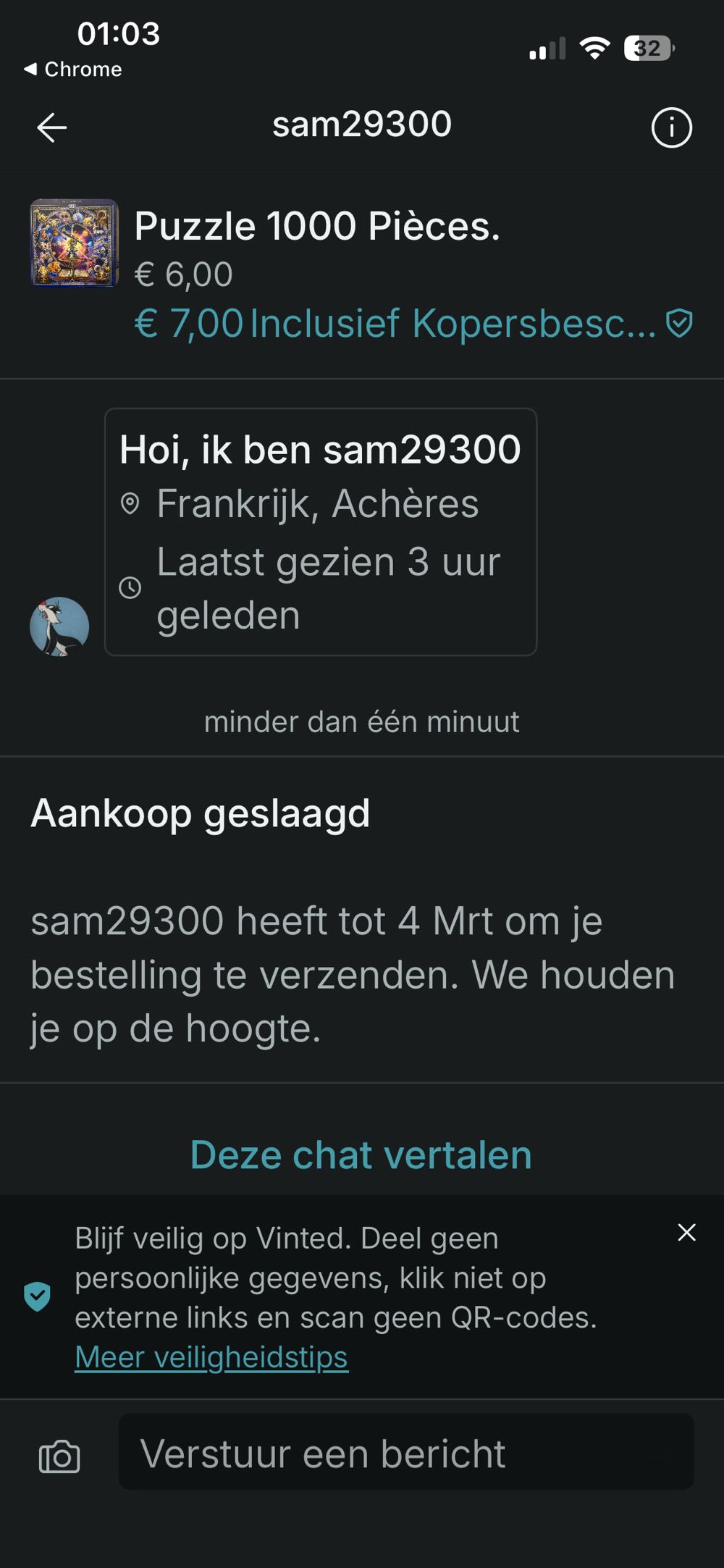 Astro Constellation Square - Bluebird Puzzle puzzle collectible [Barcode 3663384908330] - Main Image 3