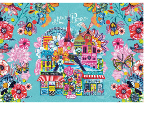 Paris - Bluebird puzzle collectible [Barcode 3663384908088] - Main Image 2