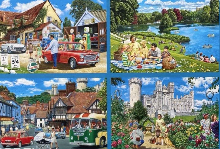 Day Trip To Arundel - Gibsons puzzle collectible [Barcode 5012269050677] - Main Image 4