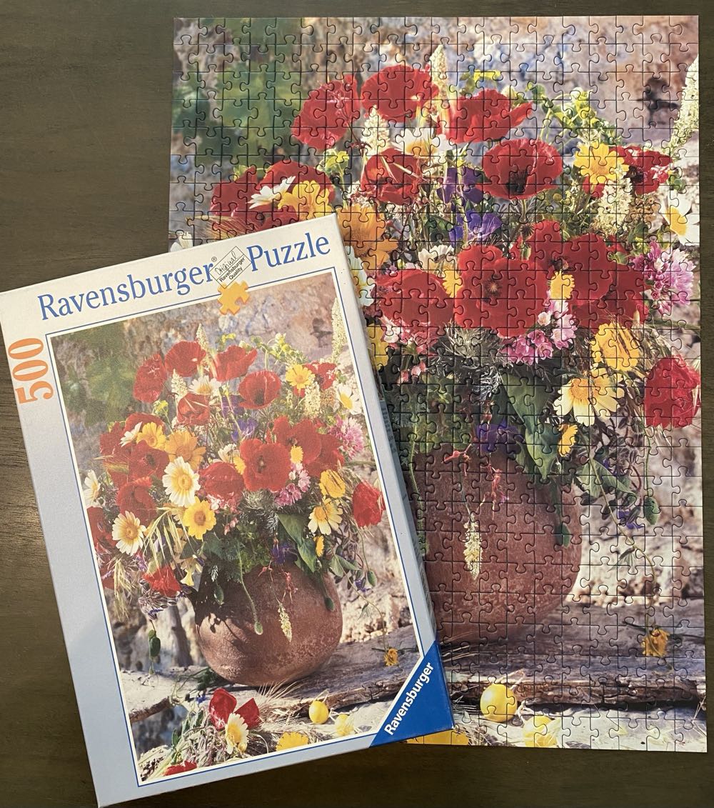 Bouquet Of Poppies - Ravensburger 🇩🇪 puzzle collectible [Barcode 4005556145218] - Main Image 3
