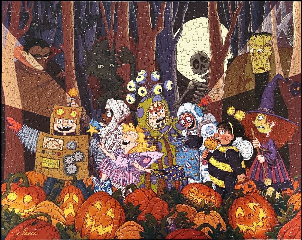 Halloween Adventure✅🚫 - Boardwalk Puzzle Company puzzle collectible [Barcode 671095205757] - Main Image 2