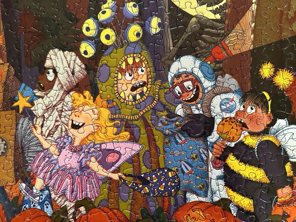 Halloween Adventure✅🚫 - Boardwalk Puzzle Company puzzle collectible [Barcode 671095205757] - Main Image 4