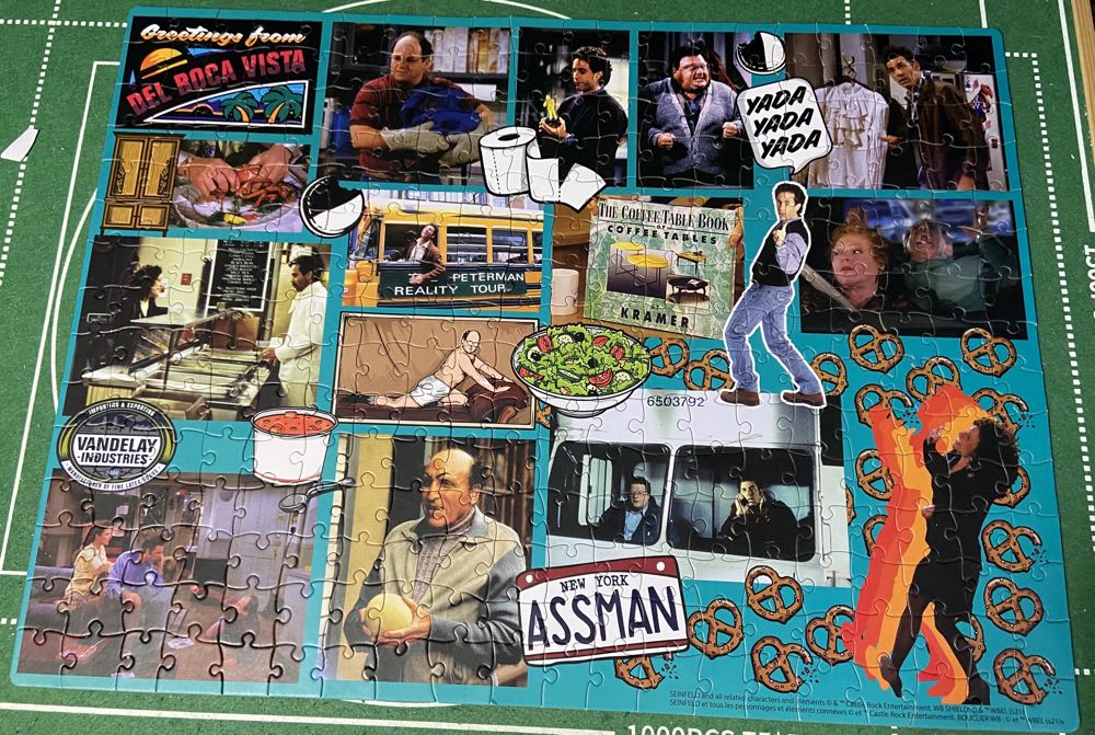 Seinfeld 300 Piece Puzzle Poster Included - Spin Master puzzle collectible [Barcode 778988427828] - Main Image 2