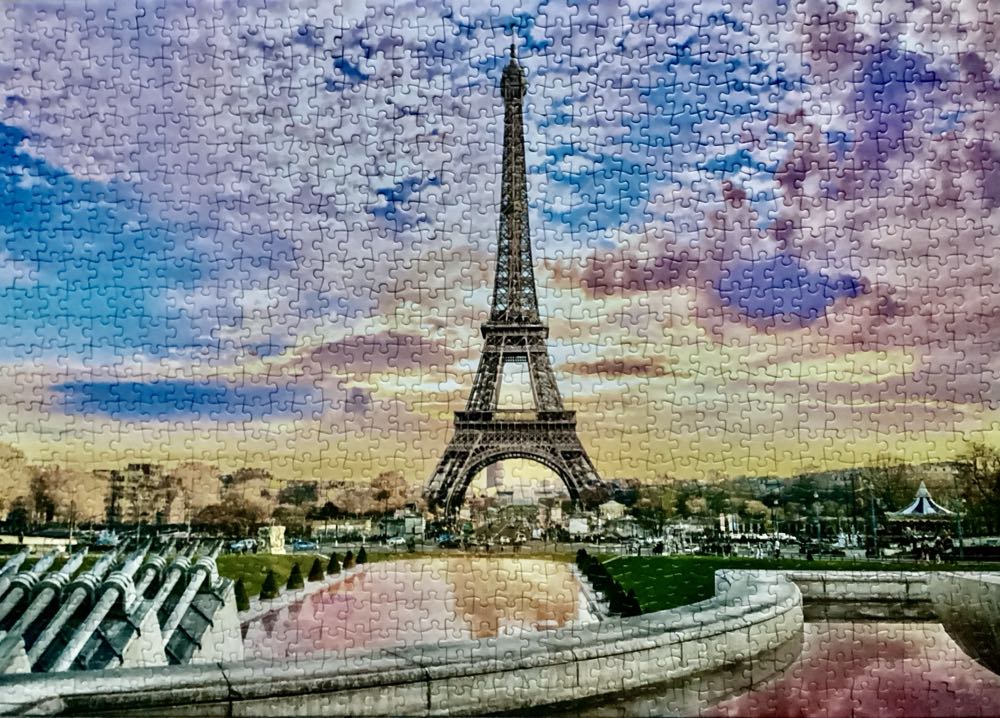 Eiffel Tower, Paris, France - Trefl puzzle collectible [Barcode 5900511106930] - Main Image 2
