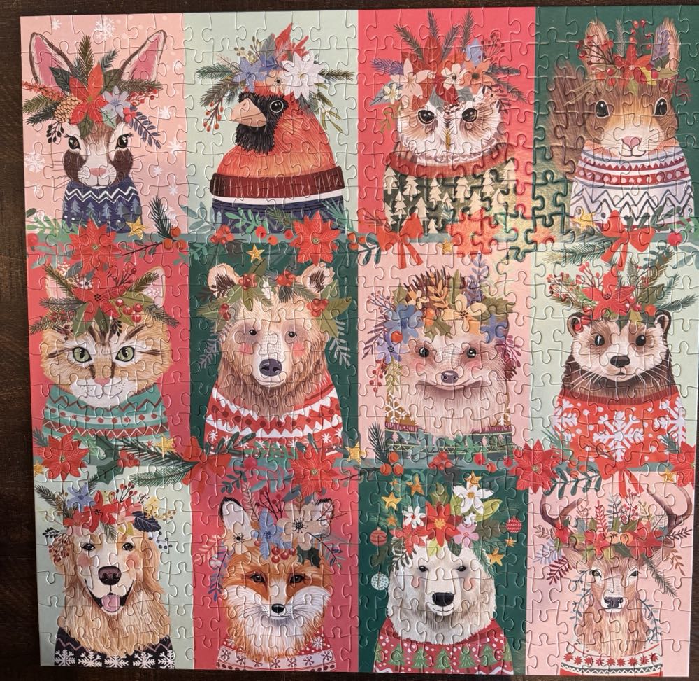 Furry And Bright - Galison puzzle collectible [Barcode 9780735382541] - Main Image 2