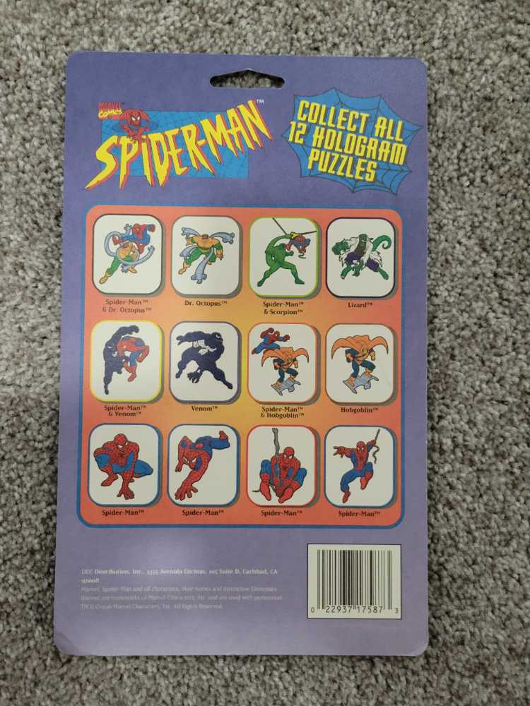Spider-Man Hologram Puzzle - Dr Octopus - UCC Distribution Inc puzzle collectible - Main Image 2