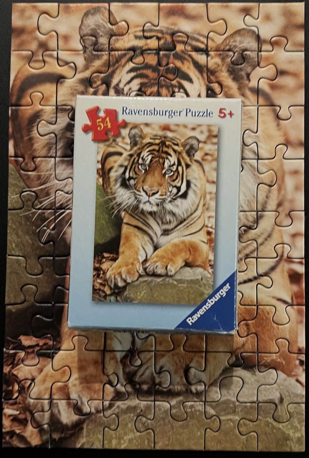 Tiger-SOLD - Ravensburger puzzle collectible [Barcode 4005556094301] - Main Image 4