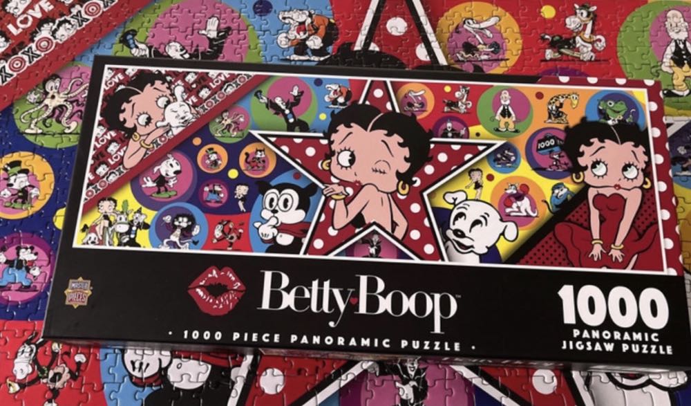 Betty Boop Panoramic🟦 - MasterPieces puzzle collectible [Barcode 0705988718397] - Main Image 4