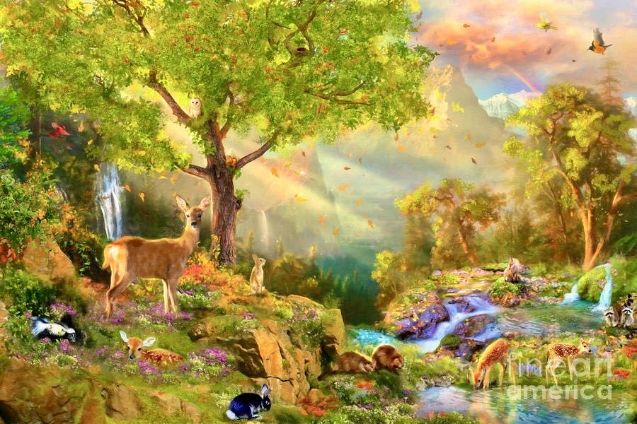 Idyllic Wildlife - Ravensburger puzzle collectible [Barcode 4005556166206] - Main Image 2