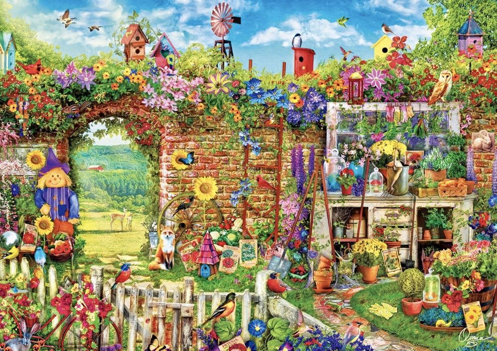 Garden Gate - Anatolian puzzle collectible [Barcode 8698543110564] - Main Image 2