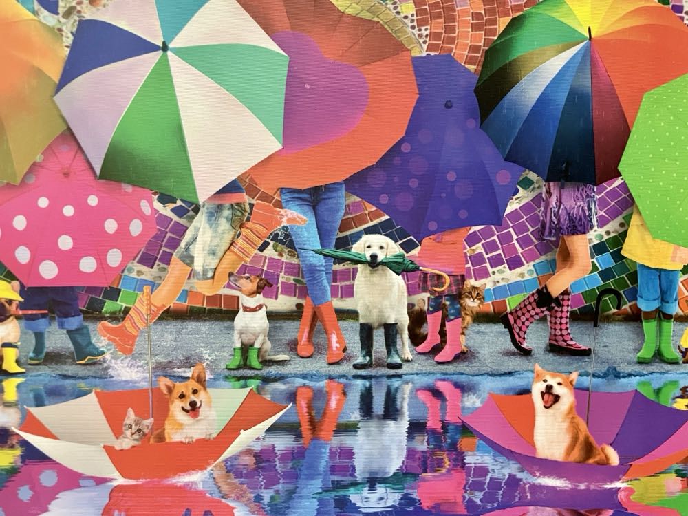 Aimee : Raining Cats & Dogs 🙉 - Tilbury puzzle collectible [Barcode 9317762195402] - Main Image 2
