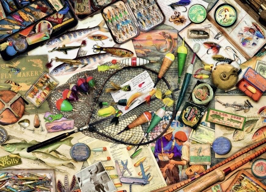 Aimee : Fishing Fun - Ravensburger puzzle collectible [Barcode 4005556196005] - Main Image 2