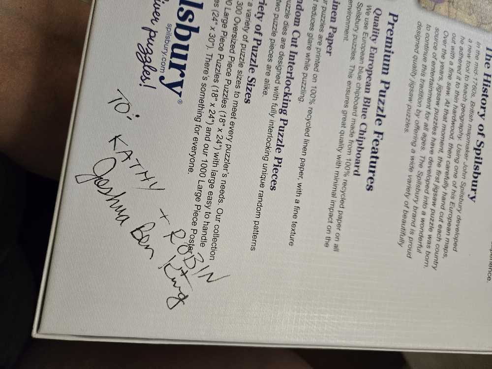 Fishful Thinking - Spilsbury puzzle collectible [Barcode 810061441441] - Main Image 2