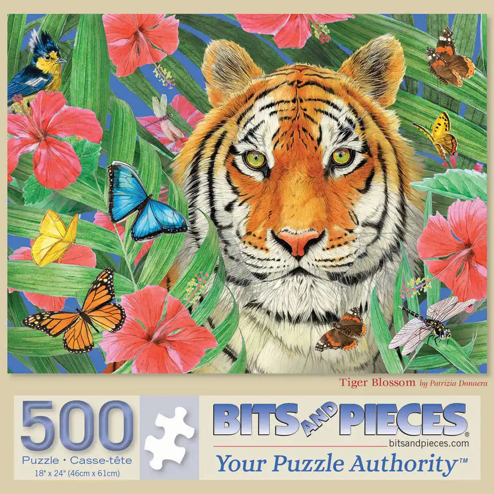 Tiger Blossom - Bits And Pieces puzzle collectible [Barcode 192949063854] - Main Image 2