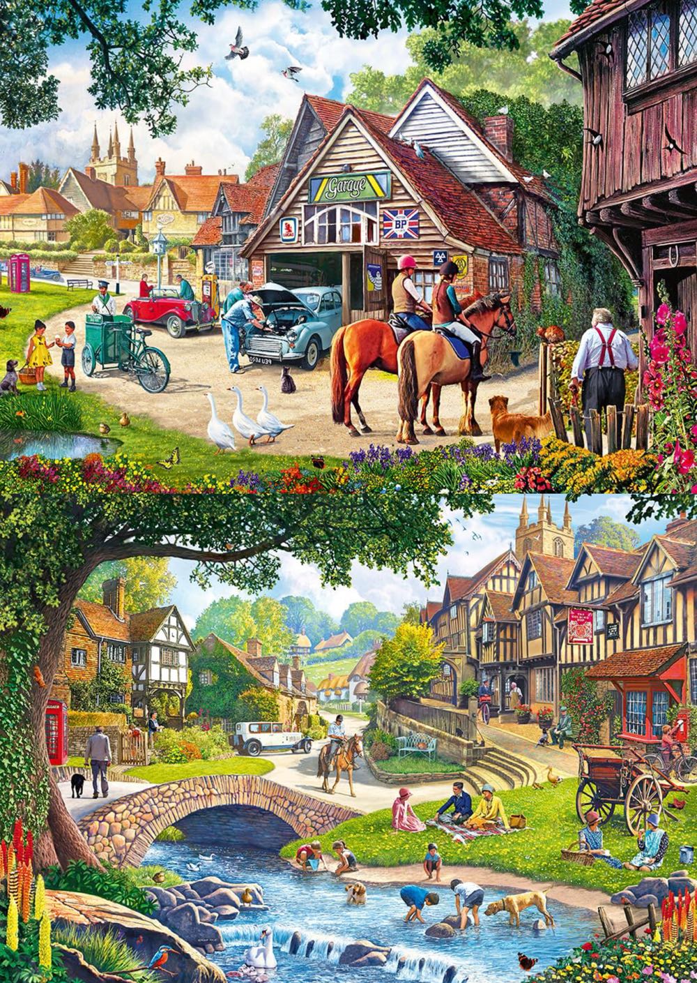 Idyllic Life /2 - Trefl puzzle collectible [Barcode 5900511374940] - Main Image 2