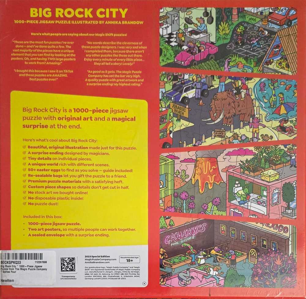 Big Rock City ✅ - Magic Puzzle Company puzzle collectible - Main Image 2